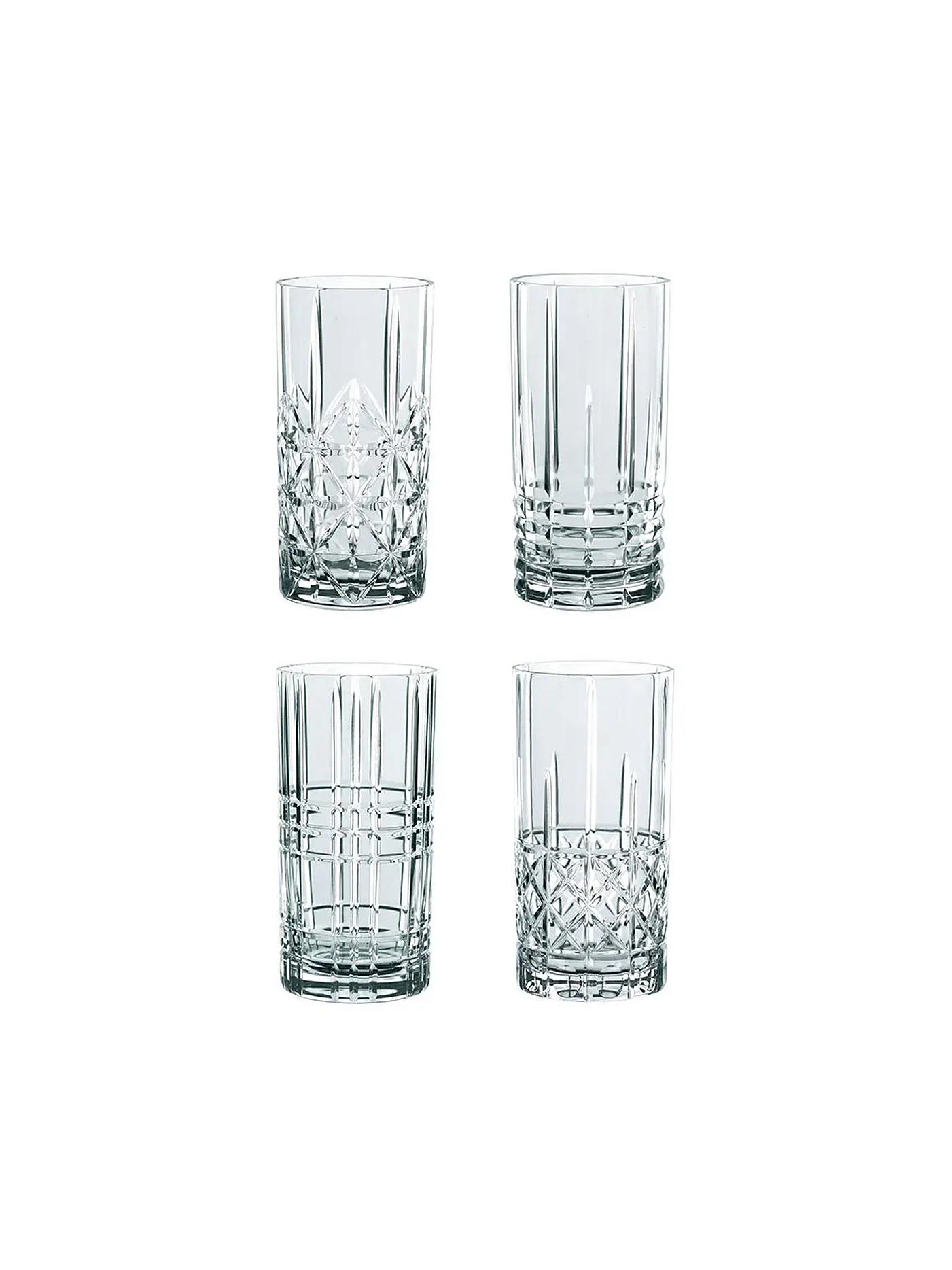 NACHTMANN | Longdrinkglas 4er Set HIGHLAND  375ml | 